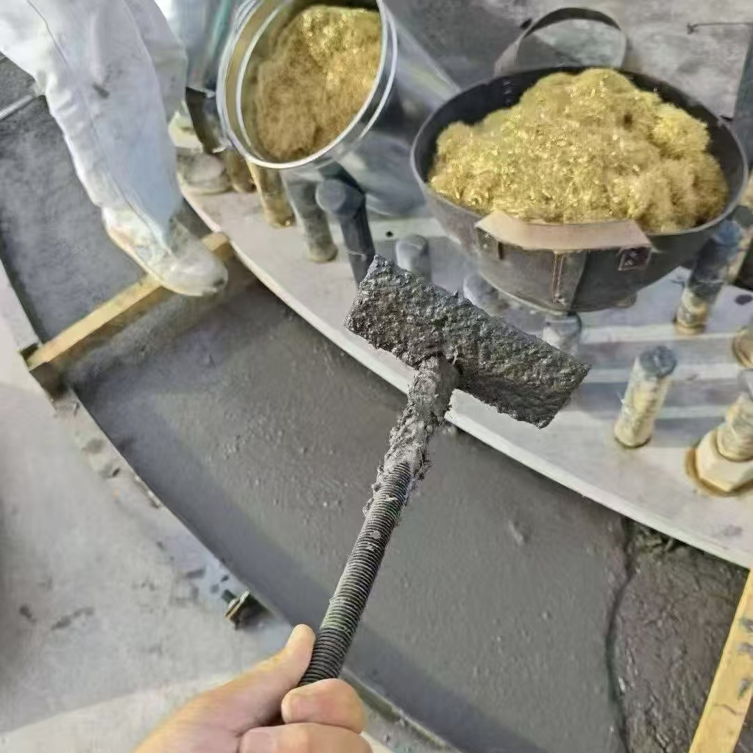沁源C120钢纤维高强无收灌浆料 轧机压缩机汽轮机发电机锻压设备底座灌浆材料